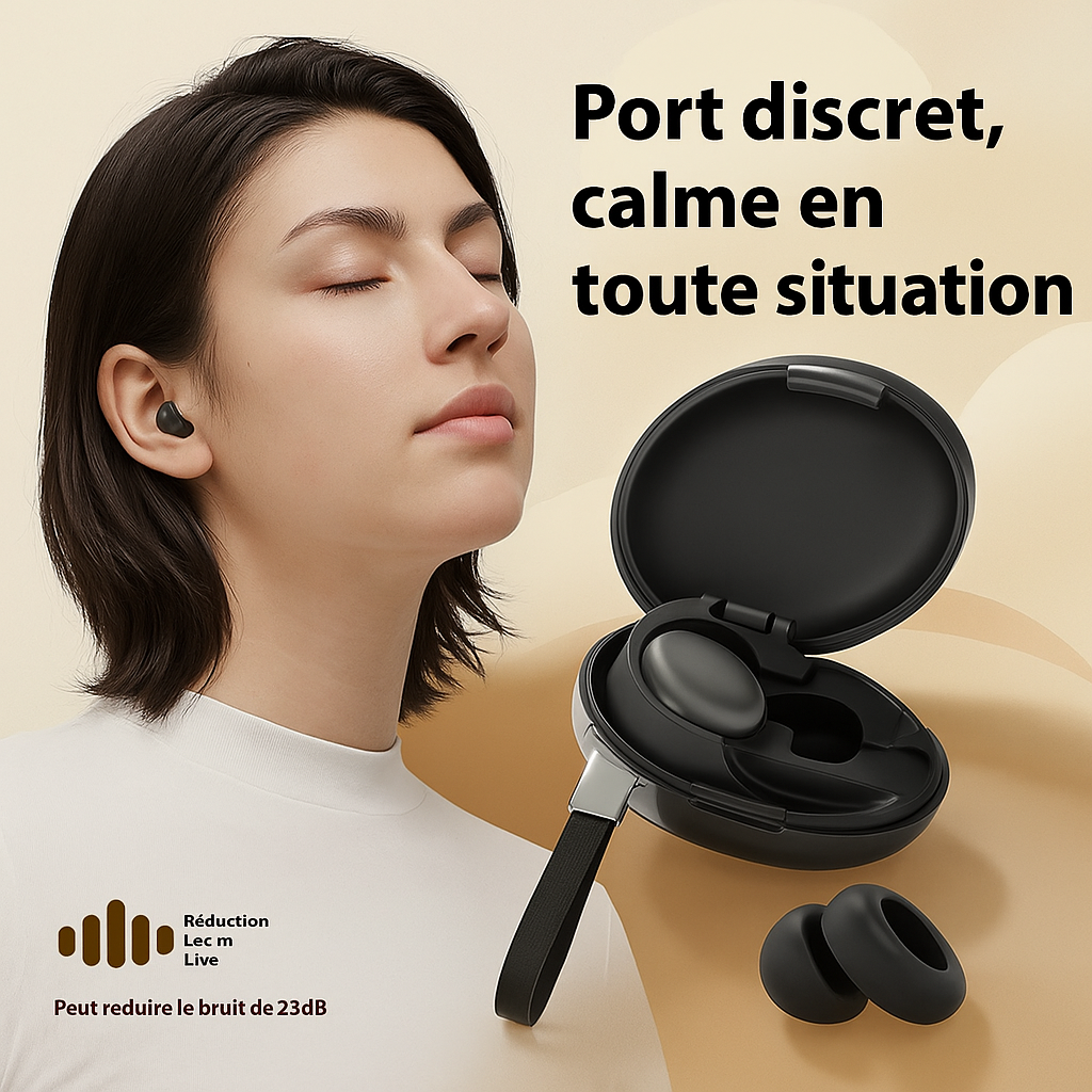 Bouchons d’Oreilles XR – Silence & Confort en Toute Situation